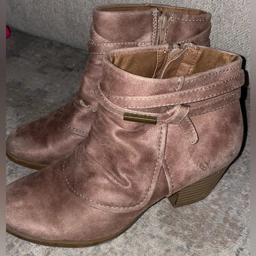 Women's Brown Ankle Boots size 6.5